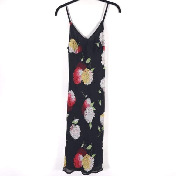 NWT REFORMATION Oak Vintage Dress USA MADE Floral Rayon Dress Adj Straps MEDIUM - Picture 3 of 10